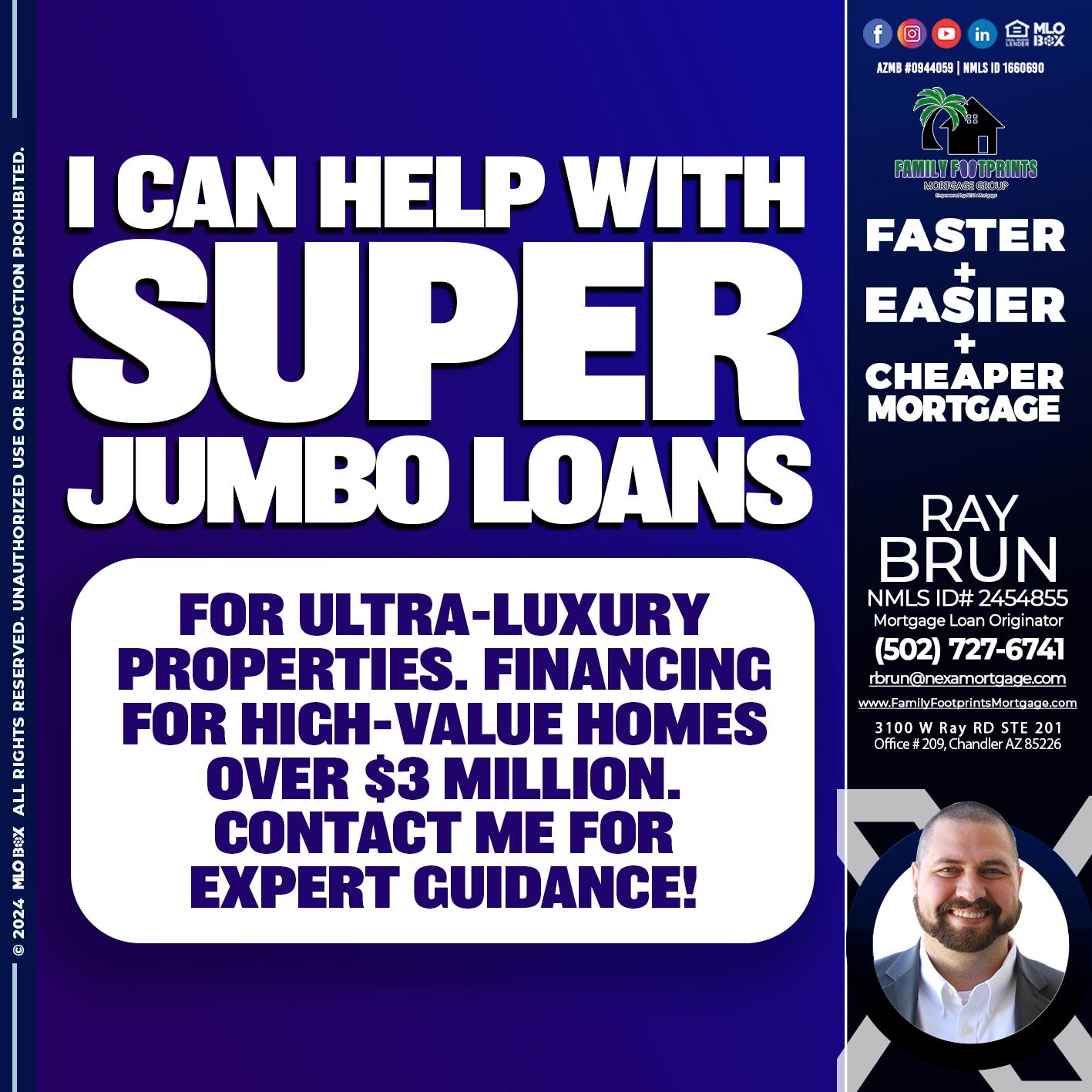 I CAN HELP - Ray Brun -Mortgage Loan Originator