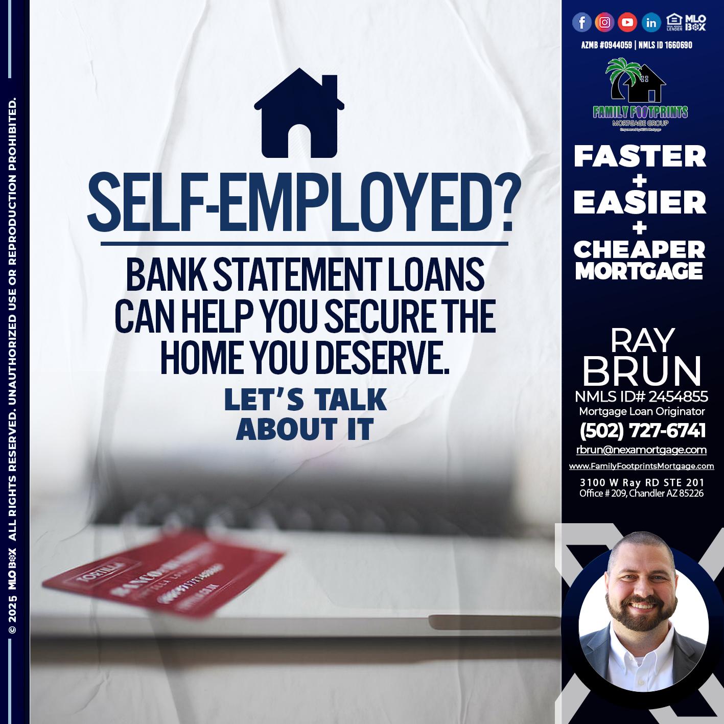 LET´S TALK ABOUT IT - Ray Brun -Mortgage Loan Originator