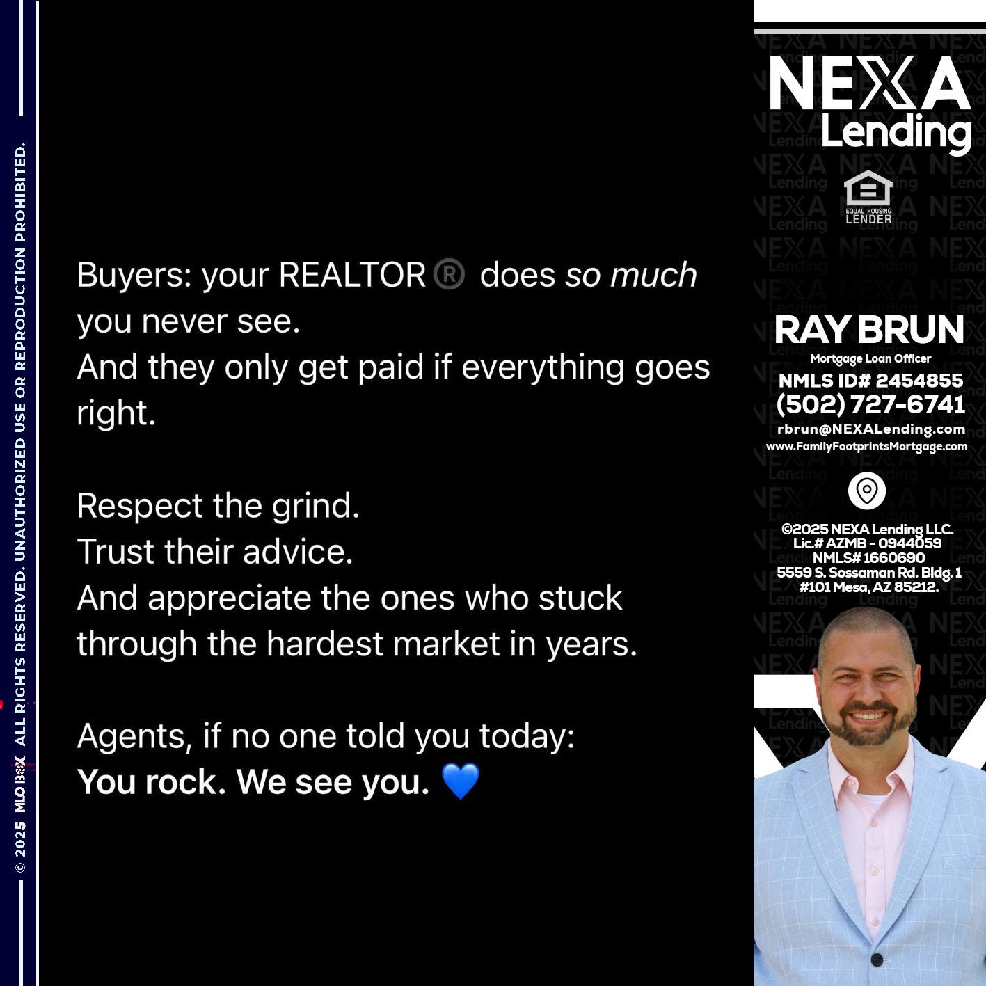 BUYERS - Ray Brun -Mortgage Loan Originator