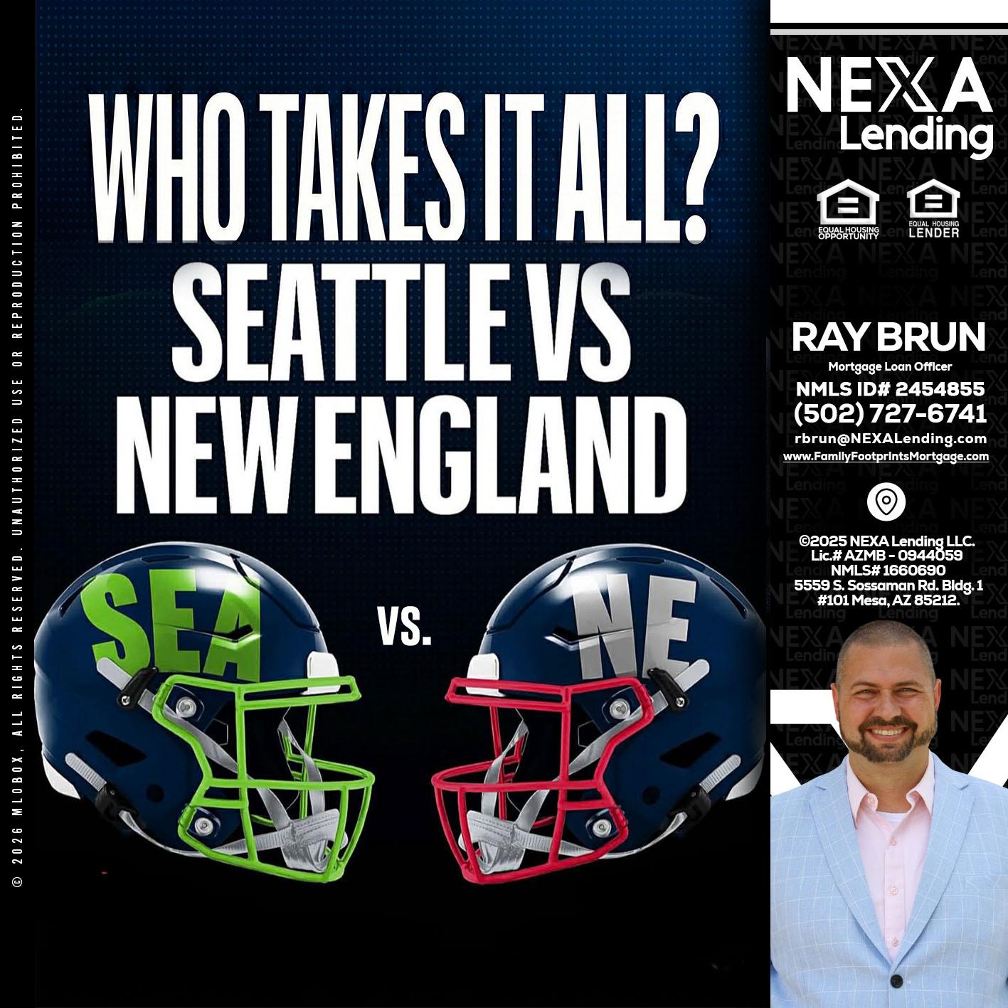 WHO TAKE IT ALL? - Ray Brun -Mortgage Loan Originator