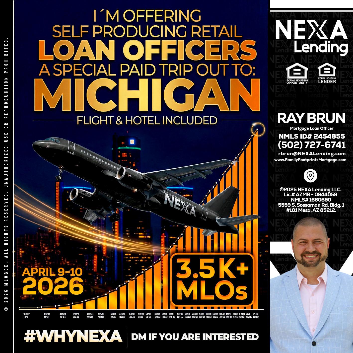 3.5K - Ray Brun -Mortgage Loan Originator