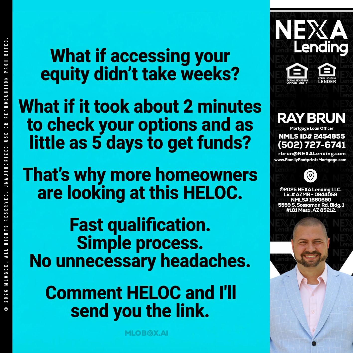 what if - Ray Brun -Mortgage Loan Originator