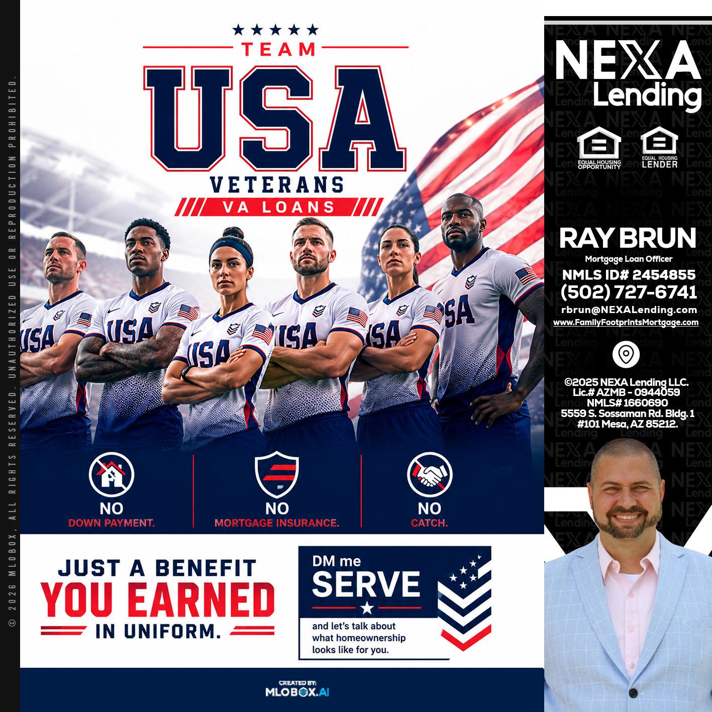 USA TEAM - Ray Brun -Mortgage Loan Originator