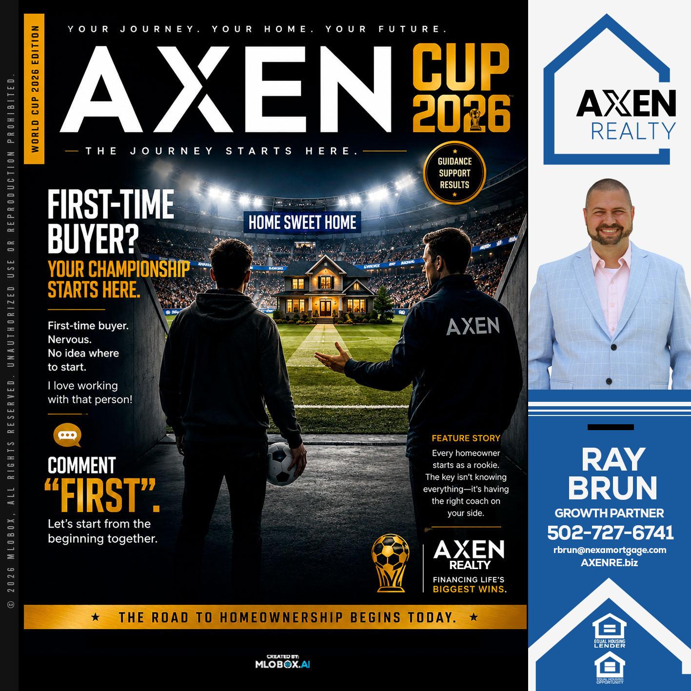 AXEN CUP 2026 - Ray Brun -Mortgage Loan Originator