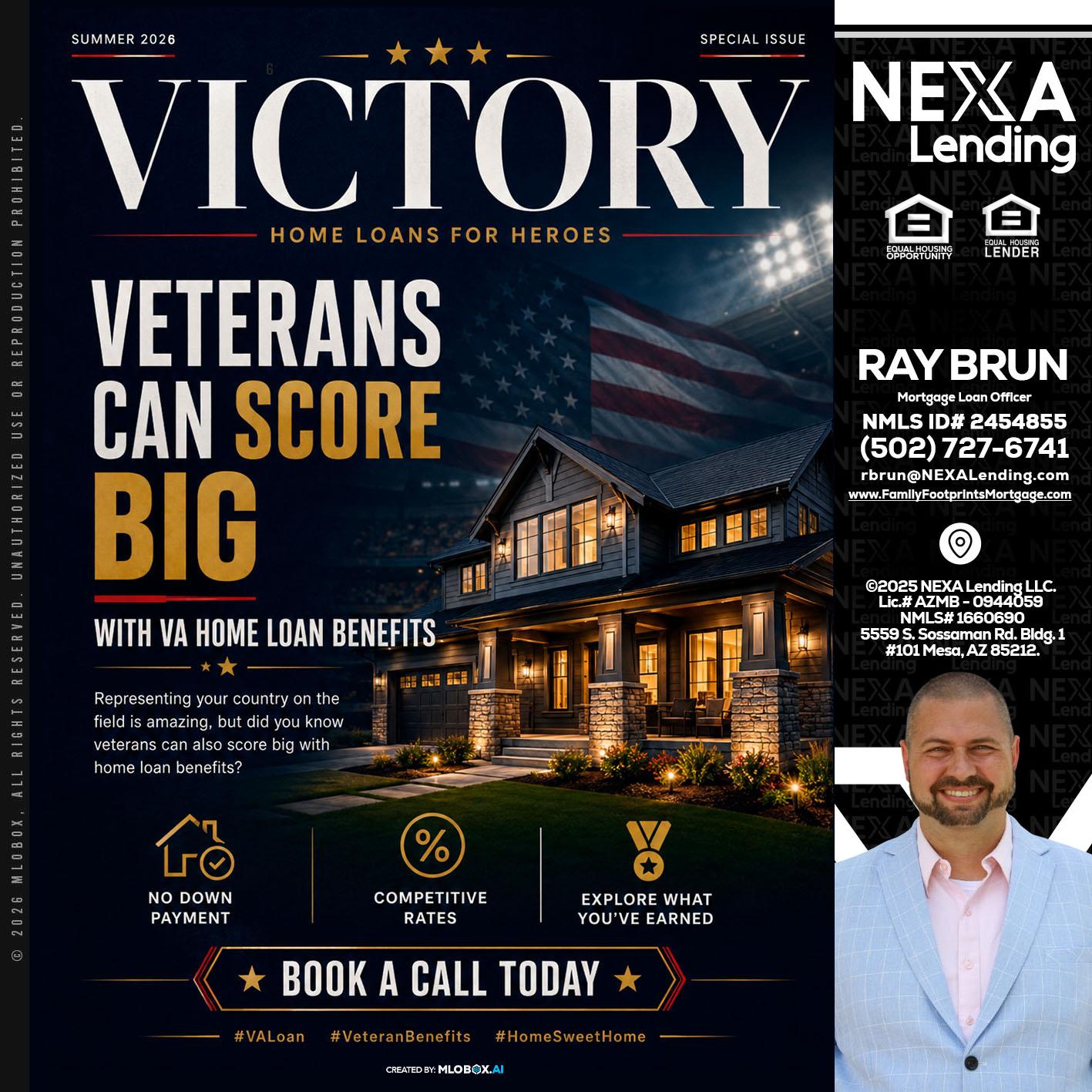 VICTORY - Ray Brun -Mortgage Loan Originator